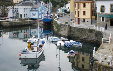 Fishing port of Puerto de Vega